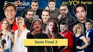 Eurovision 2018 Semi Final 2 - Running Order - Reaction & Analysis