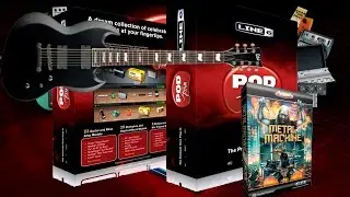 Line 6 Pod Farm  -  2.5  - Cali Diamond Plate