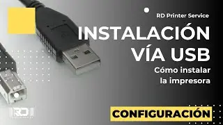Como instalar impresora Zebra por USB | RD Printer Service