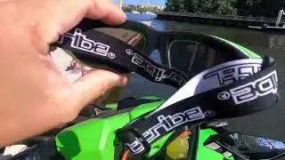 Floating Personal Watercraft Jet Ski Riding Goggles in Neon Green ​⁠@JettribeRacing