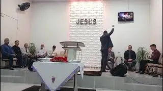 AD GLORINHA -  Pr. Ricardo Santos pregando culto de Santa Ceia - parte 2