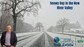 Snowy Day in the New River Valley