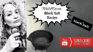 Black Salt Recipe great for lower level, restless spirits.