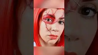 😍 Chucky Transformation 🫣 #cosplayer #chuckymakeup