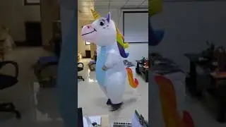 Inflatable unicorn mascot costume | Available on IndiaMART