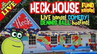 HECK.HOUSE fundraiser! DENNIS BALL, ROBIN SHAKEDOWN, Possum Kingdom Ramblers, Pajama Garden