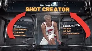 THE BEST PURE SHOT CREATOR BUILD in NBA2K20! Best Guard Build 2k20!