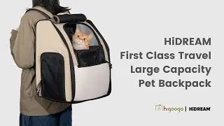 HiDREAM First Class Travel Large Capacity Pet Backpack