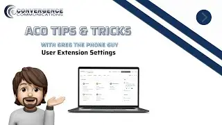 Setting Your User Extension Settings In Avaya Cloud Office By Ring Central