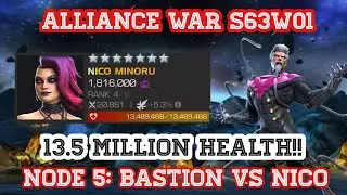 New Alliance War Season! Bastion played Mediocre! Alliance War S63W01 | MCOC