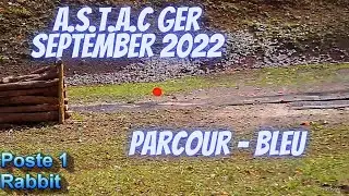 Ball trap at ASTAC, Ger, Manche. Full 25, Parcour - Bleu with the Shotkam