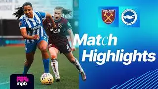 HIGHLIGHTS | West Ham v Brighton | Women's Super League