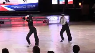Trevor and Emily Guthrie USDC  Professional Latin Showdance Michael Jackson