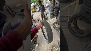 1000rs bike Tyre #shorts