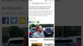 Caroline Flack GRILLED about Harry Styles by Keith Lemon - It's All Of Them!