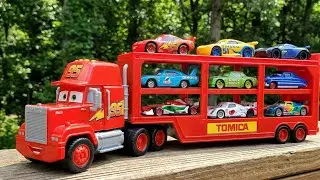 Lot of Disney Pixar Cars Unboxing Review | Lightning McQueen Bubble RC Cars |Car toys truck toys asm