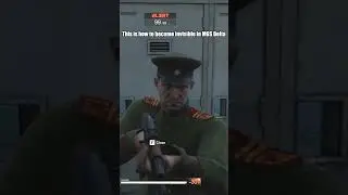 Yes... You Can Actually Become Invisible in  Metal Gear Solid Delta #metalgearsolid #mgs3