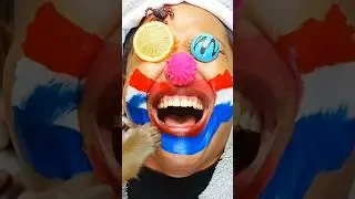 О боже 🍭 что ты сделала с моим лицом 🫣 #шорты #еда