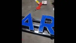 Aluminium LED Letters - Staar Homes @ Pudupakkam - VR Sign Solution #tvk #vijay #motivation #ajith