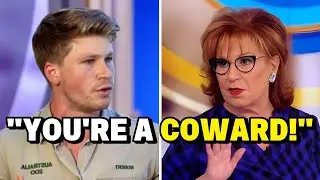 Joy Behar QUITS The View After Brutal Exchange With Robert Irwin