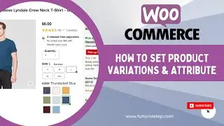 How to Set Product Viration and Attributes for Woocommerce (Wordpress)