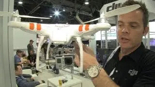 NAB2013: DJI Phantom for GoPro Hero