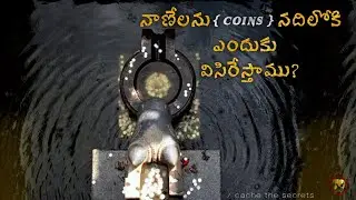 The MYTH of throwing  COINS into a RIVER? నాణేలను నదిలోకి ఎందుకు విసిరేస్తాము | CACHE THE SECRETS |