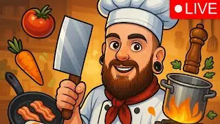 THE TWO-COURSE CHAOS SPECIAL 🍌⭐ Cooking Sim then IRL Kitchen Carnage 🍌⭐ SUBATHON DAY [42]