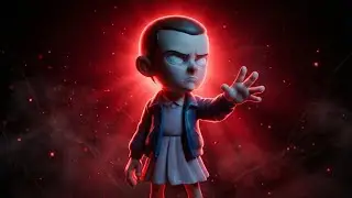 ELEVEN RETURNS ⚡ Limited Edition Stranger Things Fan-Art Collectible | PINANK 3D Exclusive Reveal