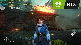 RTX 3050 8gb | i5 11400f | Wo Long: Fallen Dynasty | All Settings