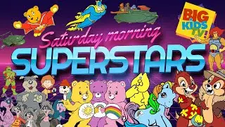 Saturday Morning Superstars ⭐ | Ultimate 80s Kids TV Montage Music Video | Big Kids TV Podcasts