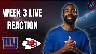 LIVE: New York Giants vs Kansas City Chiefs REACTION!