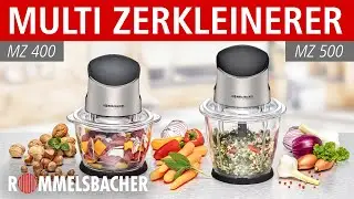 ROMMELSBACHER Multi Zerkleinerer MZ 400 / MZ 500 &hearts; Stark in der Leistung &ndash; perfekt im Ergebnis