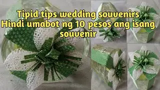 wedding souvenirs tipid tips/ shot glass wedding souvenirs/wedding give aways/souvenirs in easy way/