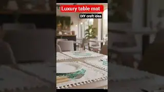 Budget-Friendly Home D&eacute;cor | Rope Table Mat DIY 💛 #viral #diy #diyideas #home #life #decor#craft