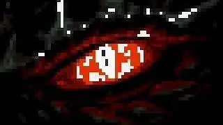 Dragon eye 2.0 pixel art