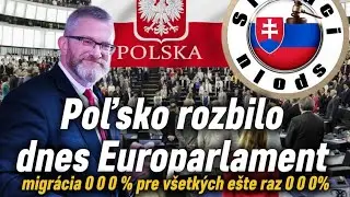 Brut&aacute;lne Poľsk&yacute; Europoslanec rozbil Europarlament, migr&aacute;cia 0% Pozri &scaron;ialen&eacute; video @spravodlivost_mv