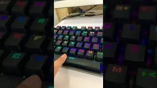 is my spacebar ticking? I have clicky switches #shorts