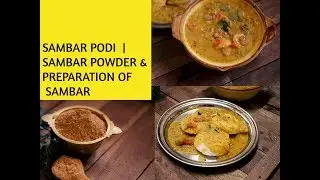 SAMBAR PODI | SAMBAR RECIPE BY YOUR EVERYDAY COOK