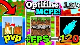 BEST FPS MOD PACK FOR MCPE | OPTMIGER PACK 1.21+