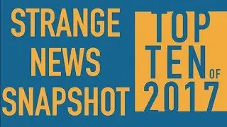 Top Ten Strange News Snapshots of 2017