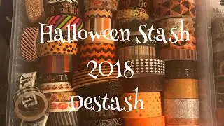 Halloween 2018 Revisiting my Stash/ Destash