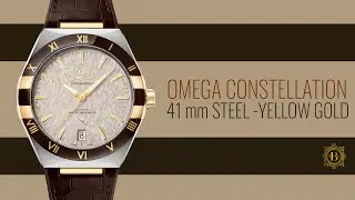 Omega Constellation Co Axil Master Chronometer 41 мм, сталь - желтое золото 13123412106002