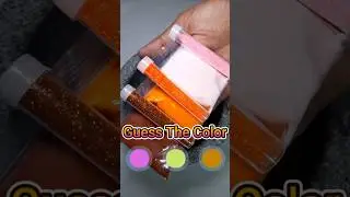 Guess This Slime 🎨 Color Challenge Fun #slime #challenge #shorts