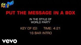 World Party - Put The Message In A Box (Karaoke EZ Sing)