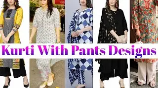 20 Latest Kurti With Pant Designs Ideas || Printed Palazzo Suit Designs 2020 || by Look Stylish