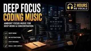 Late Night Coding Room 💻 Deep Focus Music for Programming