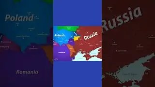 El reparto de Ucrania 🇺🇦🎂🍰 #geografia #historia #mapas
