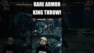 Connecting RARE Armor King Throw!  #lilmajin #tekken8 #tekken