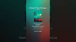 O Mundo &Eacute; Plano (Portuguese Bossa Nova) (Male) The World Is Flat | Verman Bedessee & BDC A.I.M. Band
